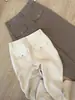 Calça de Linho de Alta Qualidade de Perna Larga para Mulheres 2026 Novo Verão Estilo Lazy Old Money Temperamento Versátil Casual Calça Reta