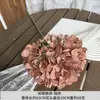 Maillard Color Otoño Color Café Centro Comercial Hotel Decoración Arreglo de Boda Flores Artificiales Rosas Flores Artificiales Hortensias Artificiales