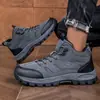 Venta al por mayor de zapatos casuales para hombre, zapatos de senderismo al aire libre para las cuatro estaciones, antideslizantes, resistentes al desgaste, cómodos y transpirables, zapatos de senderismo al aire libre para campo traviesa