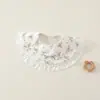 Baberos de Algodón para Bebé Estilo Nórdico Danés Estilo Ins Baberos Pequeños Baberos para Saliva de Recién Nacido Baberos Absorbentes para Bebé