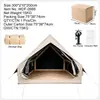 Barraca inflável automática de verão, acomoda 6,3 metros quadrados, barraca inflável à prova d'água para camping ao ar livre, proteção solar, sem necessidade de montagem