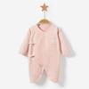 Roupas de Bebê Recém-Nascido Primavera e Outono Algodão Puro Macacão Borboleta Estilo Fino 3 Meses Macacão Body de Bebê