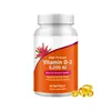 Cápsulas Gelatinosas de Vitamina D3 - Calcificação do Calcâneo Pós-Exercício, Suplemento Nutricional para Articulações Cápsulas de Vitamina