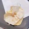 5248 Scrunchie de Tela Floral Soñadora Goma Elástica para el Cabello Estilo Francés para Estudiantes Cola de Caballo Banda Elástica para el Cabello Accesorio para el Cabello para Mujeres