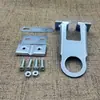 Soporte para cesta de bicicleta marco de soporte para cesta de patinete eléctrico soporte para luz de horquilla soporte para luz fijación accesorios para cesta delantera tornillos universal