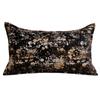 Entrada Lujo Estilo Americano Almohada Bordada de Leopardo Sala de Estar Sofá Cojín de Felpa Bronceado Cojín Lumbar Villa Hotel Mesita de Noche Cojín Cuadrado