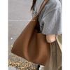 Bolsa Feminina Moderna e Versátil 2026 Nova Moda Popular Bolsa de Ombro Melard Bolsa Tote de Grande Capacidade Bolsa para o Dia a Dia