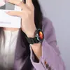 Adequado para Pulseira Xiaomi Watch5 S5 Pulseira de Silicone com Padrão de Grão Pulseira Estilo Igual Original Xiaomi Pulseira de Relógio Esportivo