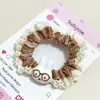 Gafas Estilo Dulce y Fresco Encaje de Gato Cuadros Banda para el Cabello Intestino Delgado Estilo Lindo Niña Cola de Caballo Cuerda para el Cabello Accesorios para el Cabello Venta al por Mayor Nuevo Estilo