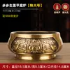 Quemador de Incienso para Uso Doméstico, Cuenco de Latón Puro para Ofrendas Interiores, Adecuado para Guanyin y el Dios de la Riqueza, para Insertar y Quemar Incienso