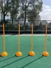 Cones de Marcação para Treinamento de Futebol e Basquete, Cones de Marcação para Corrida em Formato de Cobra, Bandeirinhas de Canto Preenchidas com Água e Cones de Reversão Esportivos