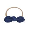 Europa y Estados Unidos nuevos accesorios para el cabello anillo para el cabello 12 colores niños anillo para el cabello de lazo sin costuras cuerda para el cabello banda para el cabello de nylon para bebé 096