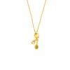 Collar de Bádminton Tridimensional con Diseño de Esmalte Estilo Europeo y Americano para Mujer Diseño Nicho Moda Versátil Cadena Clavicular de Alta Gama