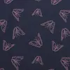 Nuevo tejido estándar europeo libre de flúor impermeable con estampado de mariposas tafetán 50D tafetán de poliéster 300T tejido para ropa infantil otoño e invierno