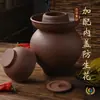 Tarro para Encurtidos de Zisha Tarro para Verduras Encurtidas de Sichuan Sellado con Tapa Encurtidos Verduras Encurtidas Cerámica Tamaño Pequeño Hogareño Antiguo Verduras Encurtidas