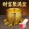 [Recomendado por el Maestro] Cuenco del Tesoro Atractor de Riqueza para el Hogar, Sala de Estar, Tienda - Artículo Decorativo Propicio para la Decoración del Hogar