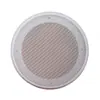 19 # Rejilla para Altavoz de 4 Pulgadas 5 Pulgadas 6.5 Pulgadas 8 Pulgadas Todo Blanco Cubierta para Altavoz de Techo Modificación de Coche Malla Metálica