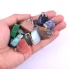 Ágata Natural Jade Cristal Piedra Cruda Mini Bolsita de Mano Decoración Pieza de Tallado DIY Adorno Pequeño Regalo Transfronterizo