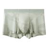 Ropa Interior de Seda de Hielo para Hombre Verano Delgada Cintura Media 7A Antibacteriana Fresca y Cómoda Calzoncillos Bóxer Camuflaje Calzoncillos Bóxer para Niños