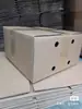 Caixa de Rattan para Transportar Hamsters, Caixa de Transporte Respirável, Caixa de Papelão Combinando, Outro Arame Selado, Carro Sem Vento