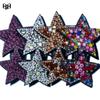 Grampo de cabelo de estrela requintado grampo de cabelo totalmente cravejado de diamantes estilo design presilha de quebra presilha lateral nova presilha para franja de estrela de cinco pontas