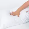 Travesseiro Que Não Achata, Travesseiro 100% Algodão Específico para Hotéis, Anti-Achata, Alta Elasticidade, 100% Algodão, Feito Sob Medida para Dormir de Lado, um Par