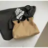 Bolso de Mano Grande de Capacidad Estilo Coreano Mate Bolso 2024 Otoño e Invierno Versátil Retro Estilo Maletín Cruzado Bolso de Hombro para Viajar