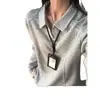 Camisa Polo de Manga Larga Harajuku Minimalista de Moda Estilo Nuevo Perezoso Japonés Versátil Moda Ins Literario