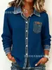2026 Comércio Exterior Transfronteiriço Amazon Site Independente Moda Feminina de Verão Camisa de Manga Longa com Estampa Xadrez Roupas Femininas