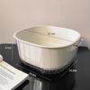 Cesta Drenante de Camada Dupla para Lavar Frutas, Cesta Filtro de Água de Cozinha Doméstica, Cesta para Lavar Vegetais, Bacia de Plástico de Alta Estética para Sala de Estar