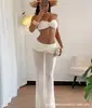 Traje de baño para mujer, estilo nuevo, Diosa sexy, Bikini europeo y americano de tres piezas, estilo dividido, adecuado para aguas termales, vacaciones, playa, estilo vestido de encaje