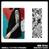 Pegatinas de Tatuaje Herbales para Brazo Completo, Impermeables, de Larga Duración, No Reflectantes, Diseños de Tatuaje Realistas para Manos, Brazo de Flores, Brazo de Flor de Cerezo, Estilo Asiático Tradicional