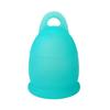 Copa menstrual de silicona transfronteriza nueva de cuatro agujeros xs Copa lunar portátil deportiva para tía Copa menstrual
