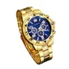 Pulseira de Relógio Masculino Popular Transfronteiriça Conjunto de 2 Peças Relógio de Pulso Masculino de Quartzo com Mostrador Grande de Alta Qualidade Conjunto para Venda por Atacado
