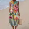 2025 Ropa de Mujer Transfronteriza Sitio Independiente de Comercio Exterior Amazon Aliexpress Vestido Casual de Color Sólido Otoño Se Puede Estampar