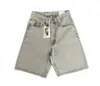 Marca de Moda Europeia e Americana Polar Big Boy Hip-hop Jeans de Sarja Largo Casual Solto Moda Masculina Jeans de Cinco Pontos