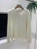 Cárdigan de Punto de Lana, Suéter Cepillado para Mujer, Nuevo Estilo Otoño e Invierno, Abrigo Gris Simple y Elegante para Mujer, Lavable a Máquina