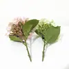 Atacado do Fabricante 52 Flores de Hortênsia com Toque Hidratante, Flores de Haste Única para Decoração de Casamento, Arranjo para Salão de Cerimônia, Arranjo de Flores e Materiais de Folhagem