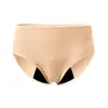 Comércio Exterior Transfronteiriço Nova Roupa Íntima Fisiológica Feminina Cintura Média Cor Lisa Doce Respirável Absorvente Forro de Algodão Roupa Íntima para Meninas Europeia e Americana