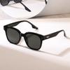 Nuevas Gafas de Sol de Moda Estilo Coreano Unisex Gafas Adelgazantes para la Cara Gafas con Remaches Tr Estilo Ins Transmisión en Vivo