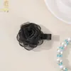 Amazon Transfronterizo Accesorios para el Cabello de Niñas Malla Flor Tridimensional Pinzas para el Cabello para Niñas Flequillo Lateral Pinzas Laterales para el Cabello Accesorios para el Cabello No Daña el Cabello