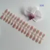 Puntas de Uñas de Colores Pre-Hechas Estilo Urbano, Uñas Portátiles Hechas a Mano con Degradado Difuminado, Fábrica de Productos Semi-Terminados de Arte para Uñas de Colores Premium de Alta Calidad