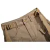 Shorts de Mezclilla Cargo para Mujer 2025 Primavera y Verano Nuevo Estilo Petite Cintura Alta Adelgazantes Caqui Línea A Versátiles Hot Pants