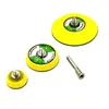 1 pulgada 25 DIY manual eléctrico aire lijado disco de lijado hebilla mágica encerado disco autoadhesivo lija de flocado máquina de lijado en seco fondo