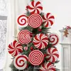 Decoraciones Navideñas Nuevas Transfronterizas Hombre de Jengibre Varios Estilos de Decoraciones Divertidas Dibujos Animados Decoraciones de Dulces Decoraciones de Paletas