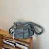 Bolso de axila de moda de nicho estilo coreano Shuai Mi Jia para mujer, nuevo bolso cruzado con correa y hebilla vintage para principios de otoño de 2026