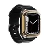 Para Apple S8 Applewatch Relógio King Kong Armadura Chapa de Metal Integrada Anti-queda iwatch se Pulseira
