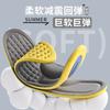 Plantillas Deportivas Delgadas Absorben el Sudor, Son Transpirables, Eliminan el Olor y el Sudor, Especiales para Hombres, Almohadillas de Suela Suave Antibacterianas Grado 7A, Amortiguadoras para el Verano
