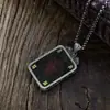 Plata 925 Estilo Nuevo Collar Taoísta Lichun Mismo Estilo que Montaña Longhu Colgante Bagua Tai Chi Lanyard Seguro de los Cinco Caminos Dios de la Riqueza