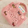 Patche Bordado Fofo de Dachshund Desenho Animado para Decoração de Bolsa DIY, Acessório Bordado para Roupa, Patche Termocolante